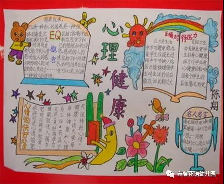 心理健康手抄報